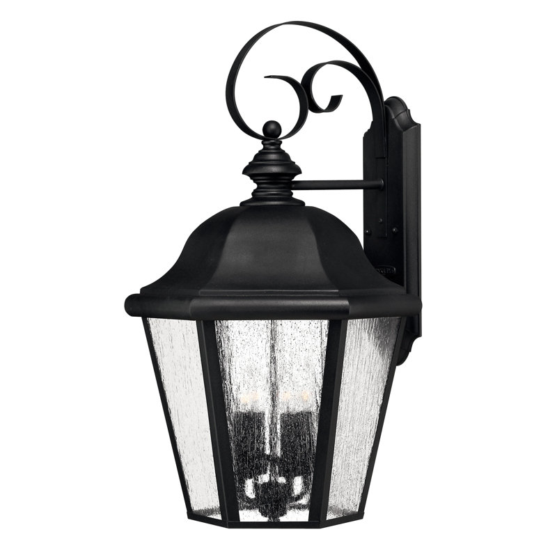 Edgewater 4-Light Outdoor Wall Lantern, Incandescent, No