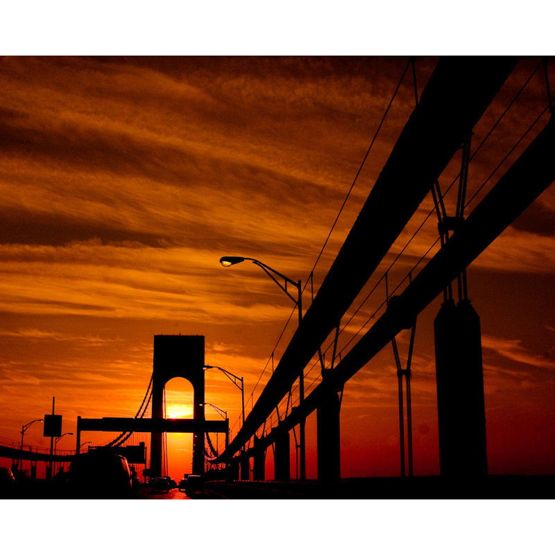 Pont Verrazano de New York, H 19 po x l 24 po
