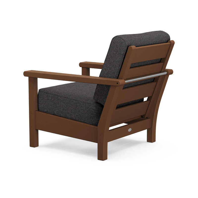 Harbour Deep Seating Chair, Navy, Teak