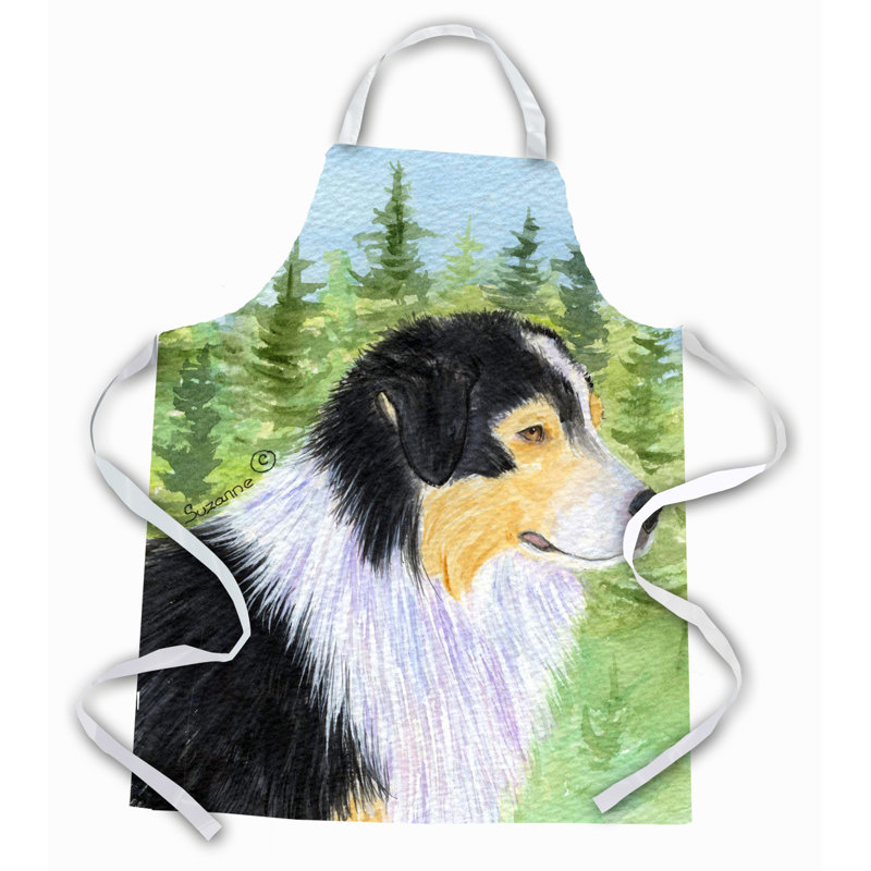 No Pattern Bib Apron