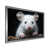 Silver Single Picture Framed
