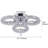 Mehjabin LED Flush Mount