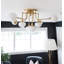 Fleming 8 Light Semi Flush-238691402