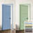 Primed 3-panel Solid Wood Interior Shaker Standard Door Without Bore Hole-115802123