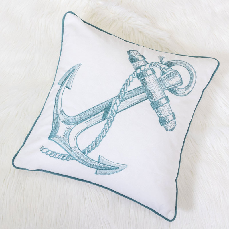 Amriel Throw Pillow, Teal