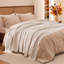 Jeté 100% coton 406 g / m² Literie respirant gaufré GentleSoft ™-101518346-101518347