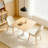 42 Inch Square Tulip Dining Table-2017406985-2017406988