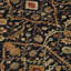 Tapis noir intérieur / extérieur lavable à la machine Segin ACN1130-109489630