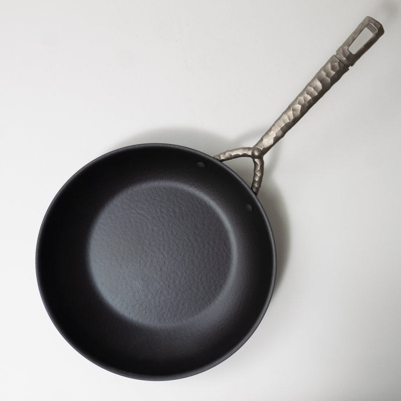 Alva Artist 11" Black Carbon Steel Nonstick Frying Pan