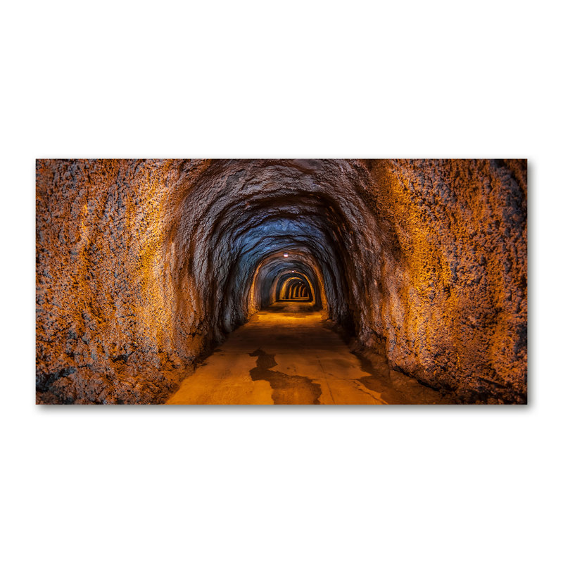 Underground Tunnel 1 Piece Wrapped Canvas Wall Art