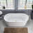 Freestanding Soaking Acrylic Curved Design Bathtub-100481071-94320102