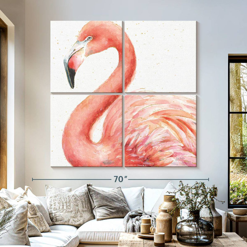 Brampt Gracefully Pink III, 57" H x 57" W