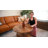 Caeron Round Coffee Table with 2-Tier Storage-393978939
