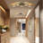 Hurlee 5-Light 39.37" W Integrated LED Dimmable Flush Mount 
