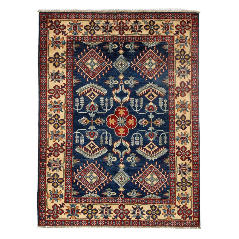 Oriental Area Rug in Navy Blue
