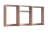 Devi Oak Wall Mounted Wood Closet System-688557597