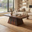 Table basse carrée en bois massif Sheesham-661477167