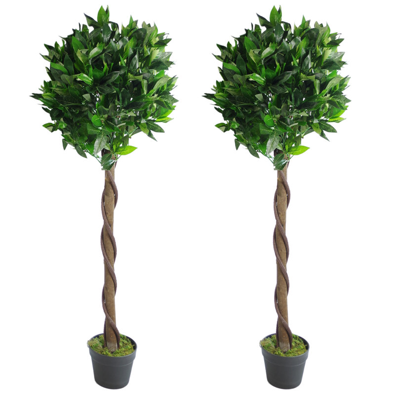 Anlin Faux Bay Laurel Tree in Pot, 120 cm x 50 cm