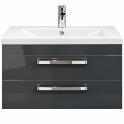 Whitfield 800mm Single Bathroom Vanity with Integrated Ceramic Basin