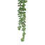 Tige en fausse perle 27 brins 27,2 x 3,5 x 2 po - vert foncé, paquet de 4