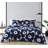 Marimekko Unikko Cotton Blue Duvet Cover Set-67154073-71198522