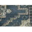 Tapis géométrique Oushak 5 x 8