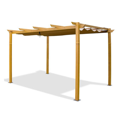 110.4'' W x 157.2'' D Aluminum Canopy