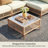 6 - Person Premium Patio Wicker Sectional Seating Group With Cushions-1943757586