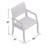 Patio Set Of 2 Rhode Island Dining Chair