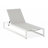 5-Level Adjustable  Outdoor Chaise Lounge, Durable Aluminum Frame & PVC-coated polyester Mesh-1028744661