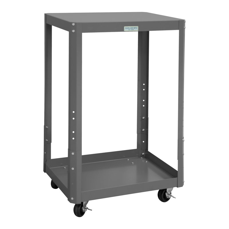 Table d’ordinateur mobile, H 39,81 po x l 30,13 po x P 24,13 po