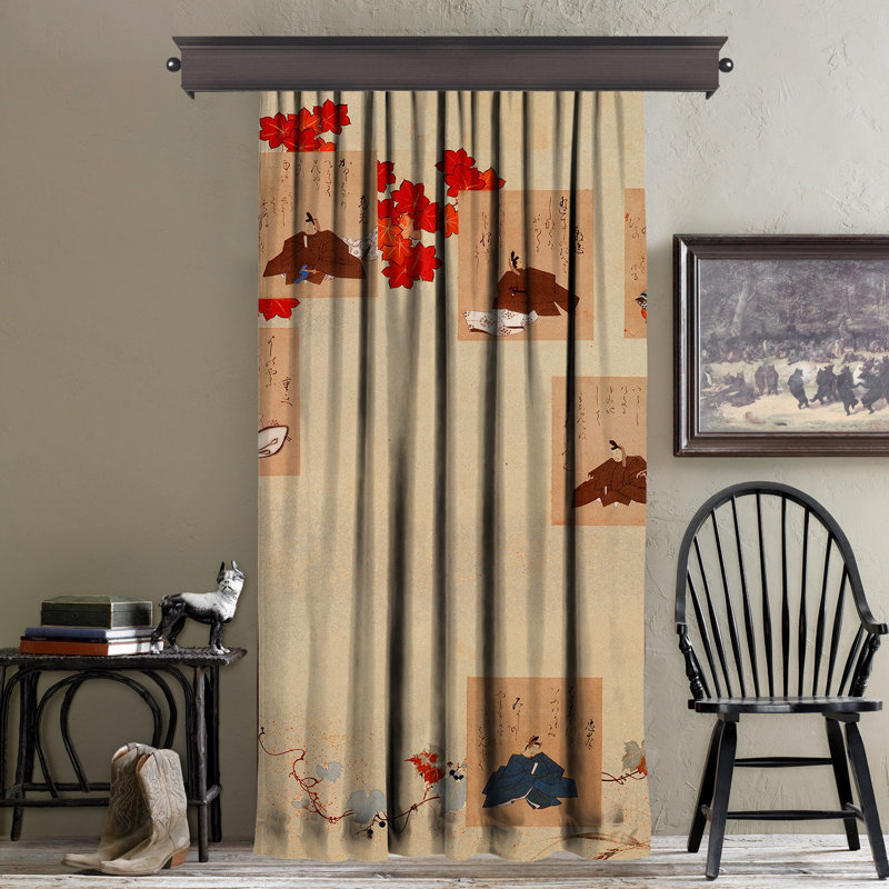 Rideau en polyester Wandle