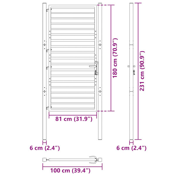 Dimensions du produit