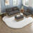 Deep Seat Chenille Sofas, Modern Leopard Modular L Shape For Home