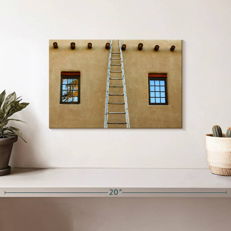 Escalier Adobe, H 8 po x l 12 po