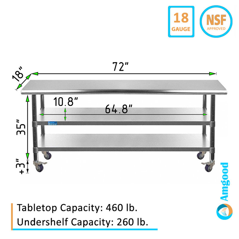 Metal Prep Table