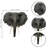 Waylon Elephant Head Head Wall Mount Decor-134833009