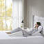 Oreiller 22x24x7 "blanc en mousse à mémoire de forme