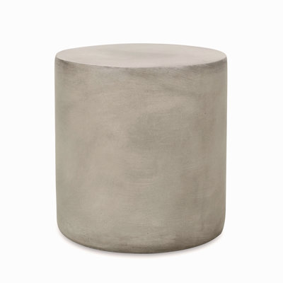 Outdoor Lightweight Concrete Side Table