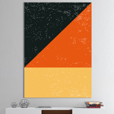 «Minimal Geometric Compostions of Elementary Forms IV», reproduction d'impression sur toile