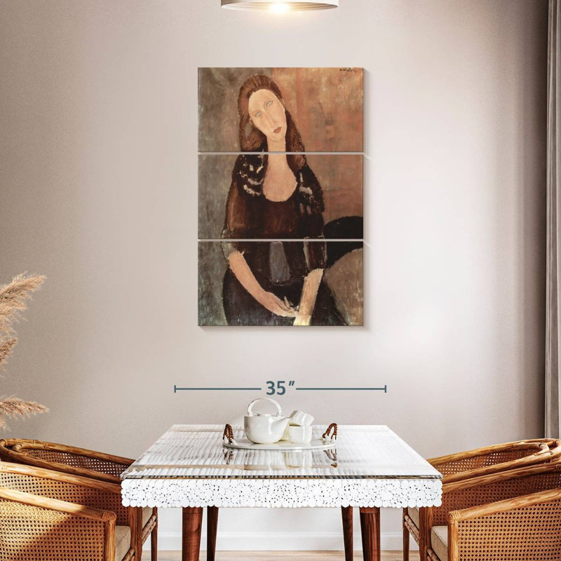 Leisha, portrait de Jeann Hebuterne, H 57 po x l 36 po