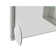 Royale 60"x30" Medicine Cabinet Defogger, 3X Vertically Adjustable Magnifying Mirror, Electrical Outlets.