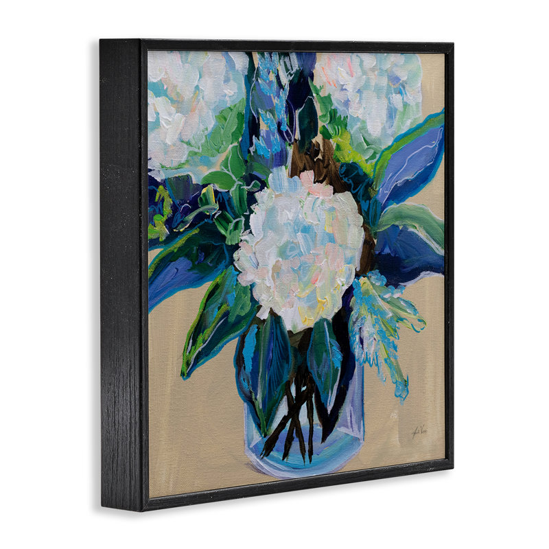 Giclée encadrée de lumière, conception de Jeanette Vertentes, Giclée encadrée noir minuit, H 12 po x l 12 po