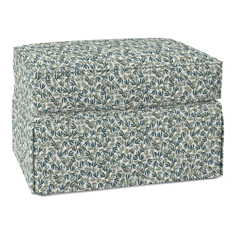 Savannah Ottoman, Perigold Palmetto Verdigris