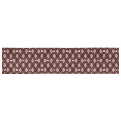 Avicia Argyle Skulls Table Runner