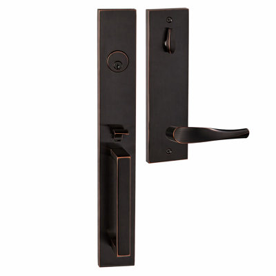 Bravura 973-935 Active Montgomery Handleset with Meridian Lever in Oil Rubbed Bronze - R