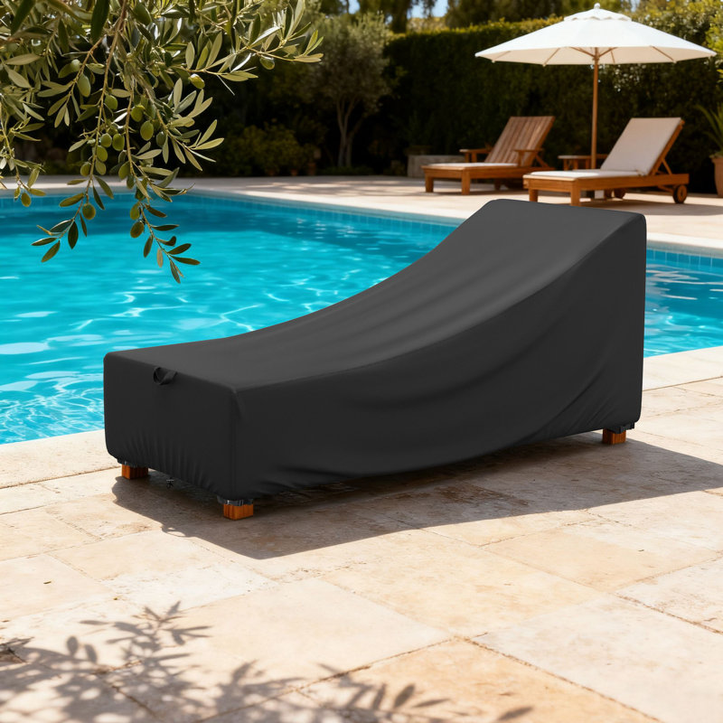 Outdoor Patio Chaise Lounge Cover For Lawn Bench Furniture
