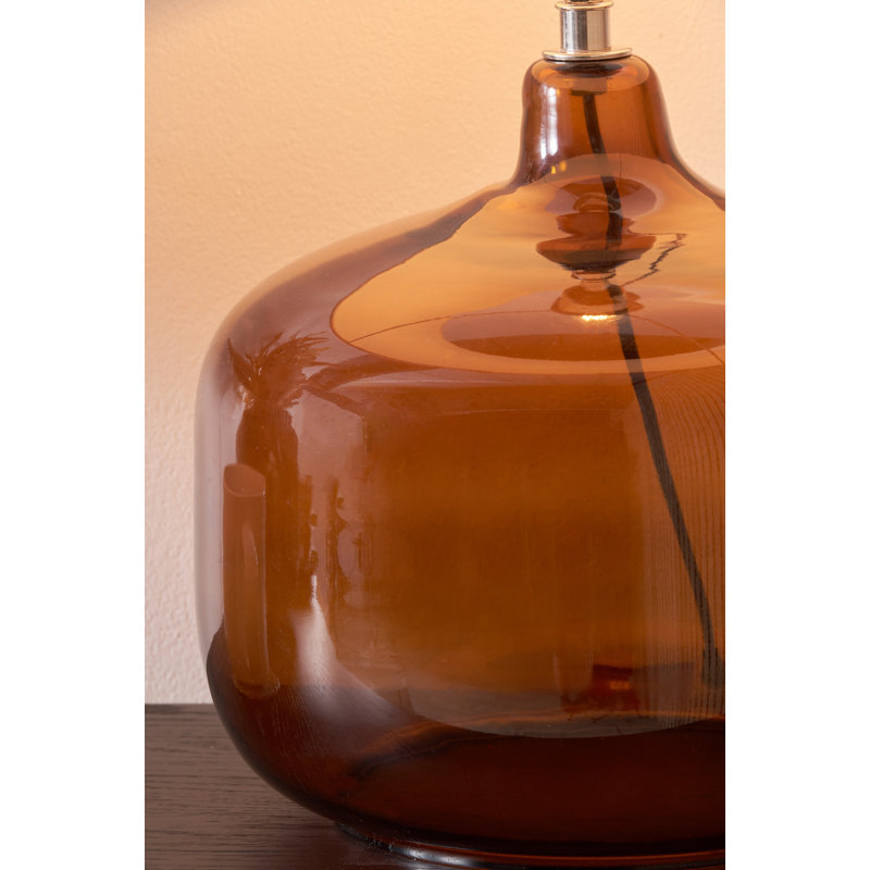 Glass Lamp Base Lamp