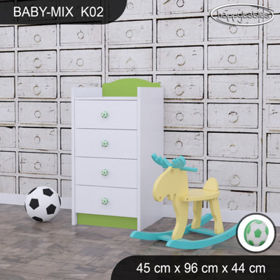 Baby Mix Kids 4 - Drawer Dresser