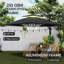 300cm Lighted Tilt Cantilever Parasol-1427772492
